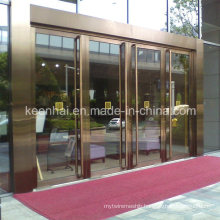 Interior Exterior Commercial Stainless Steel Security Glass Entry Door